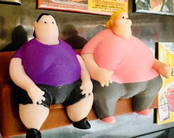 1000LB Sisters 3D Print Fridge Magnet Funny Amy Tammy-original LVB model-