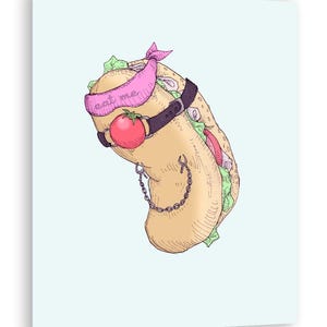 Sub Sub Fine Art Print Poster Home Decor Wall Art Digital