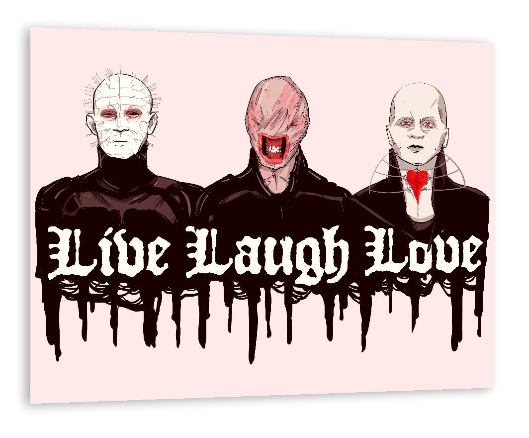 Live Laugh Suffer Fine Art Print Poster - Etsy
