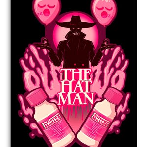 The Hat Man Fine Art Print Poster Home Decor Wall Art Digital