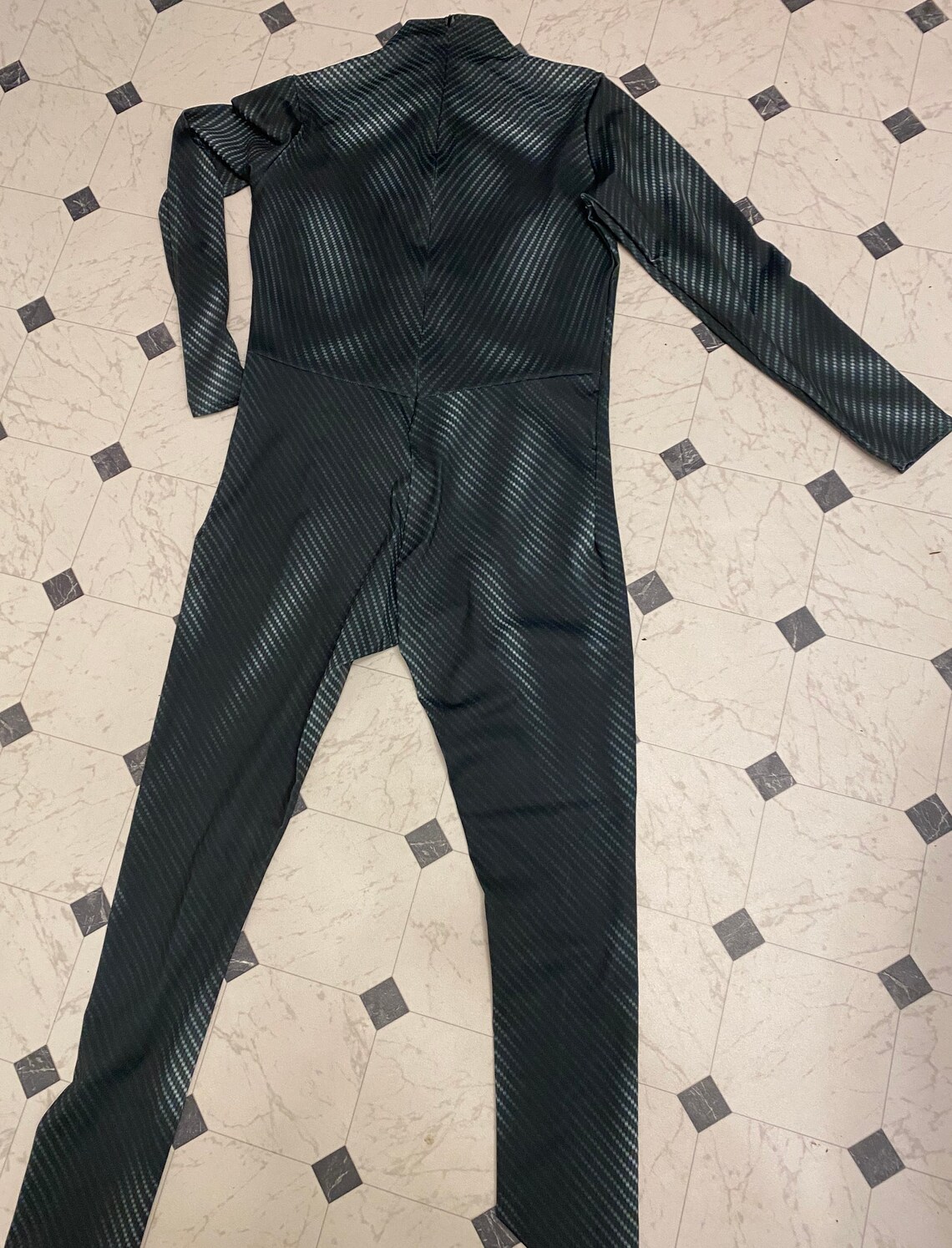 CARBON FIBER style bodysuit mens cosplay costume body suit Etsy