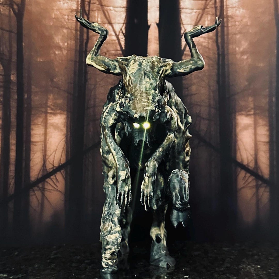 Moder the Jötunn Figurine LED Eyes 3D Printed -original LVB Model ...