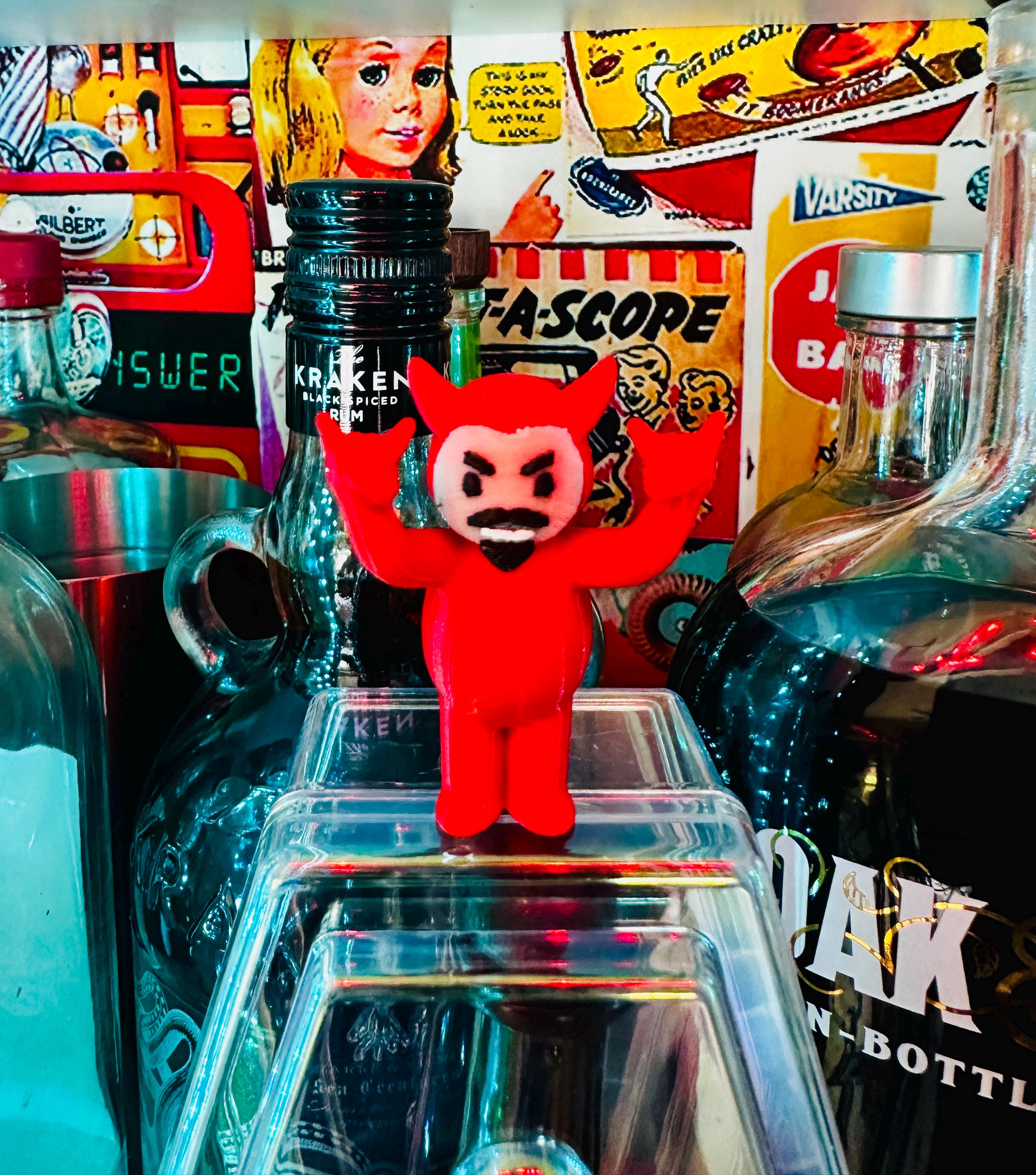 Lil Lucifer (5 Pack) 3D Print Small Tiny Jesus Funny Humor Devil