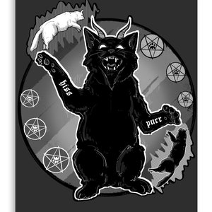 Bapho Cat II Fine Art Print Poster Home Decor Wall Art Digital