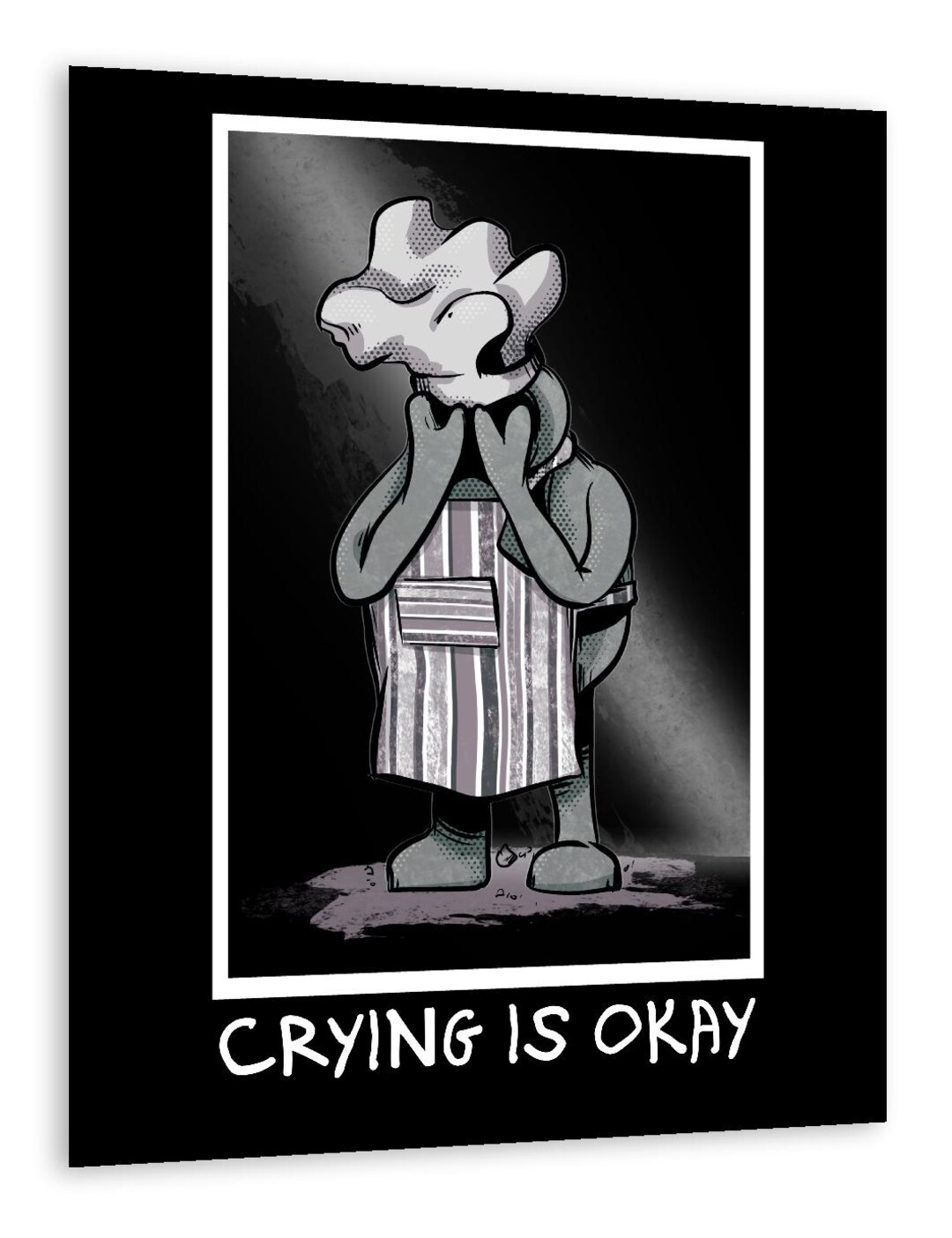 Crying is Okay Fine Art Print Poster Home Decor Wall Art Digital - Etsy