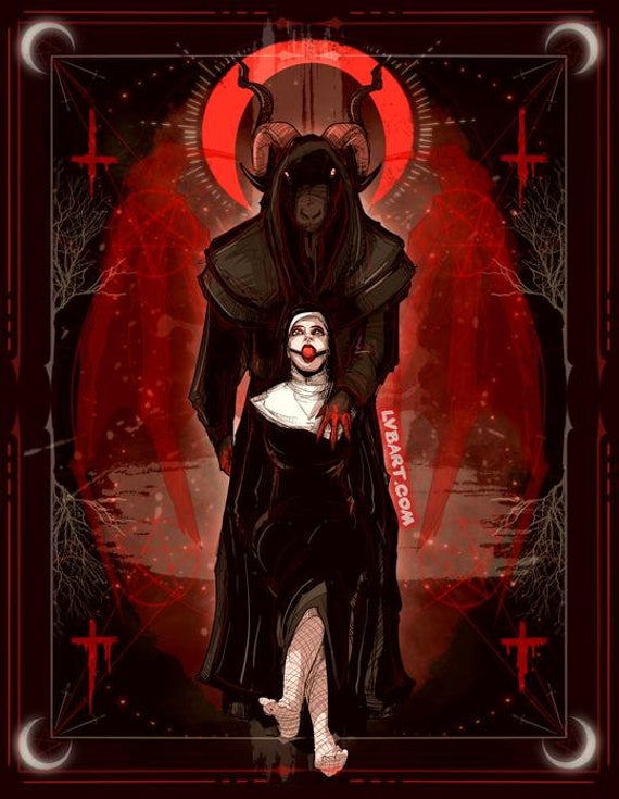 Today, Satan Fine Art Print Poster Home Decor Wall Art Digital - Etsy