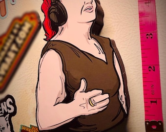 1000Lbs Hollow  Singing 3D Print Fridge Magnet Funny Show Amy -original LVB model- (No AI)