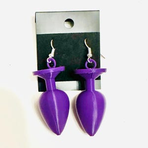 Butt Plug Earrings 3D Printed-original LVB model-