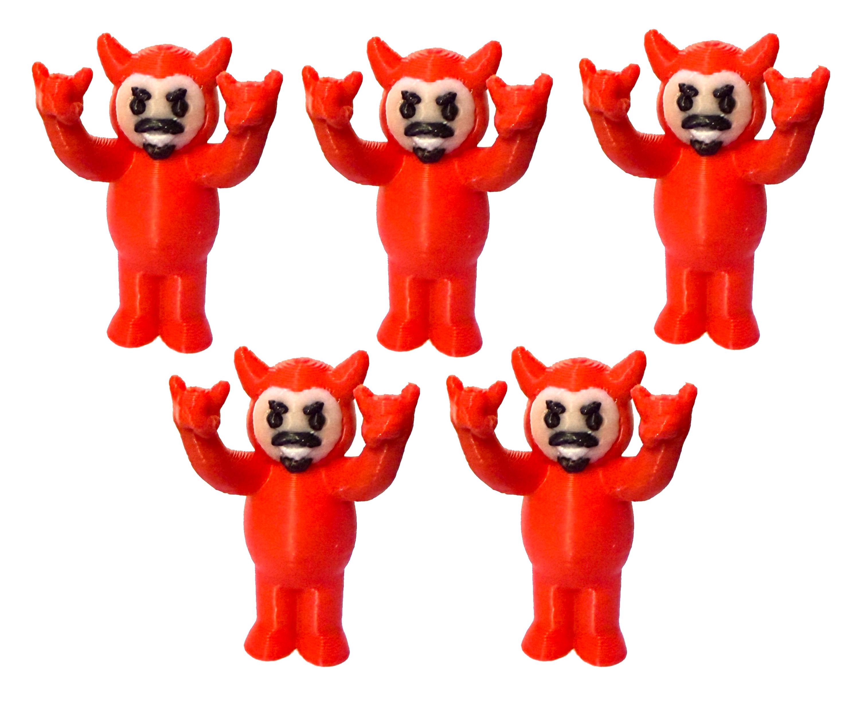 Lil Lucifer 3D Print – Devil Figure, Funny Humor Collectible (5
