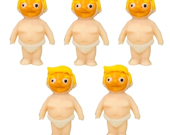 Miniaturas do Presidente Cocô (Pacote com 5) - Impressão 3D - Escultura em PLA por LVB