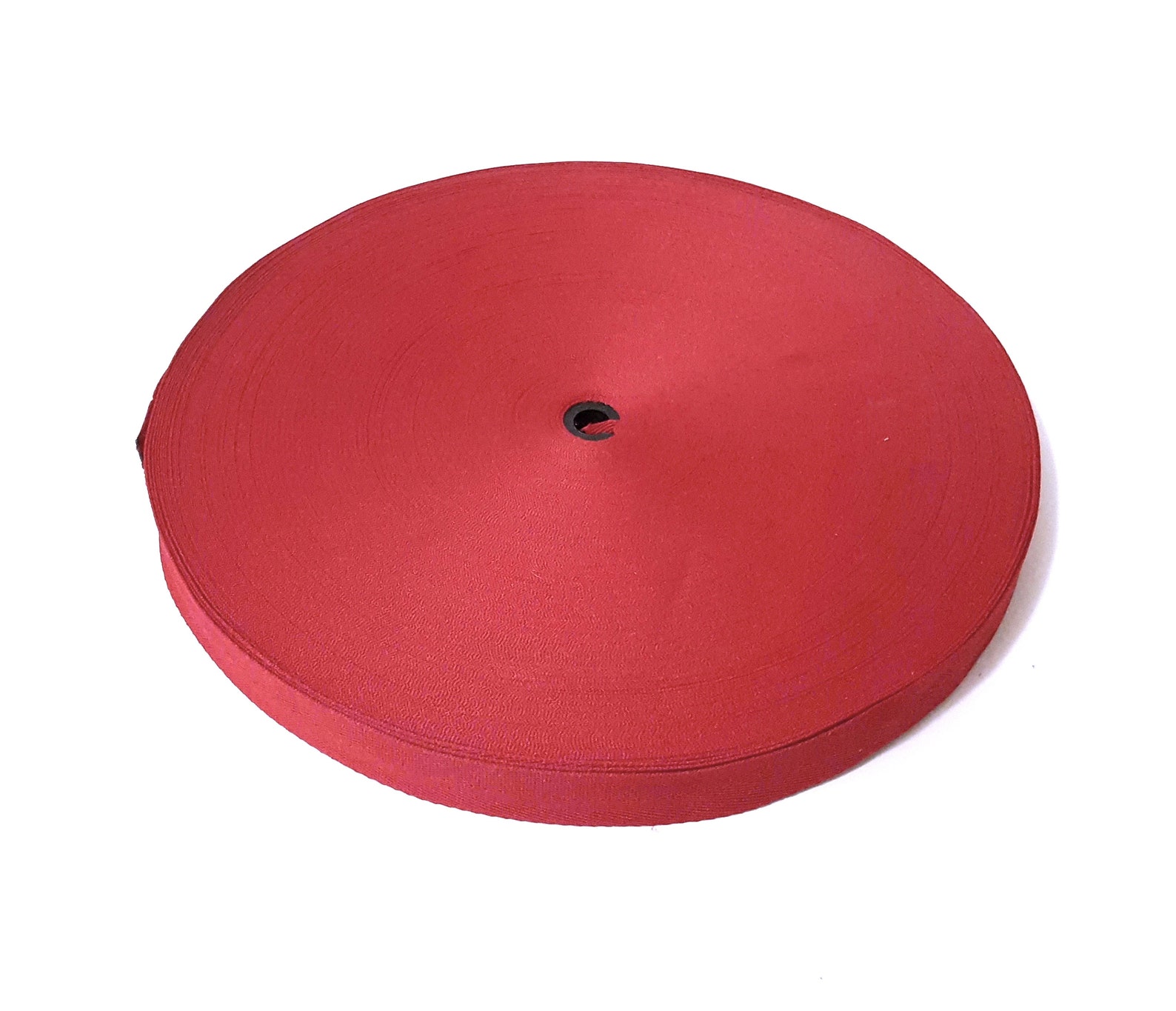 3/4 Inch / 20mm Wide - 5 Yds - 10 Yds Dark Red Twill Ribbon Polyester ...