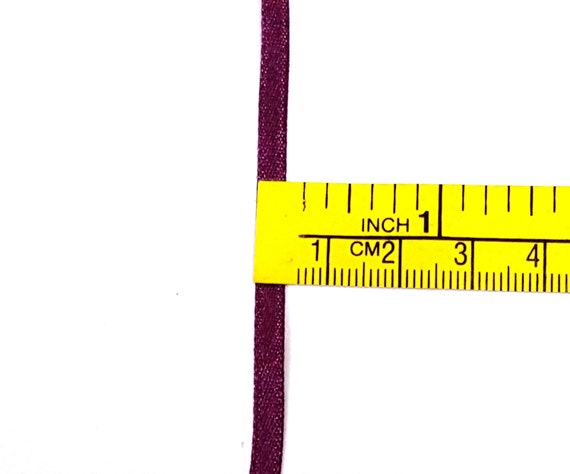1/8 inch / 3.5mm (near 4mm) width - 5 yds -110 yds White Velvet