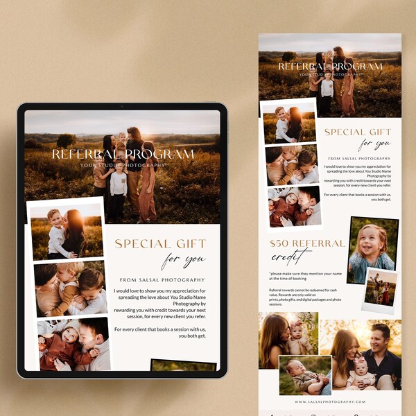 Canva Family Newsletter Template Etsy