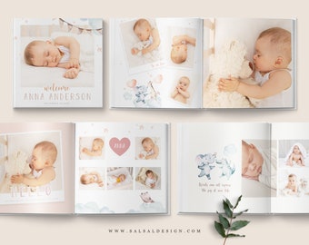 Baby Album Vorlage Etsy
