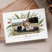 Christmas Card Photoshop Template, Merry Christmas Card, Holiday Cards, Photoshop Template, Photography Template - CD080 
