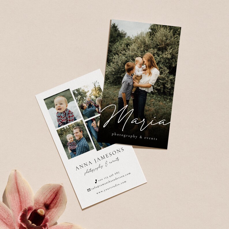 Photography Business Card Template Photoshop