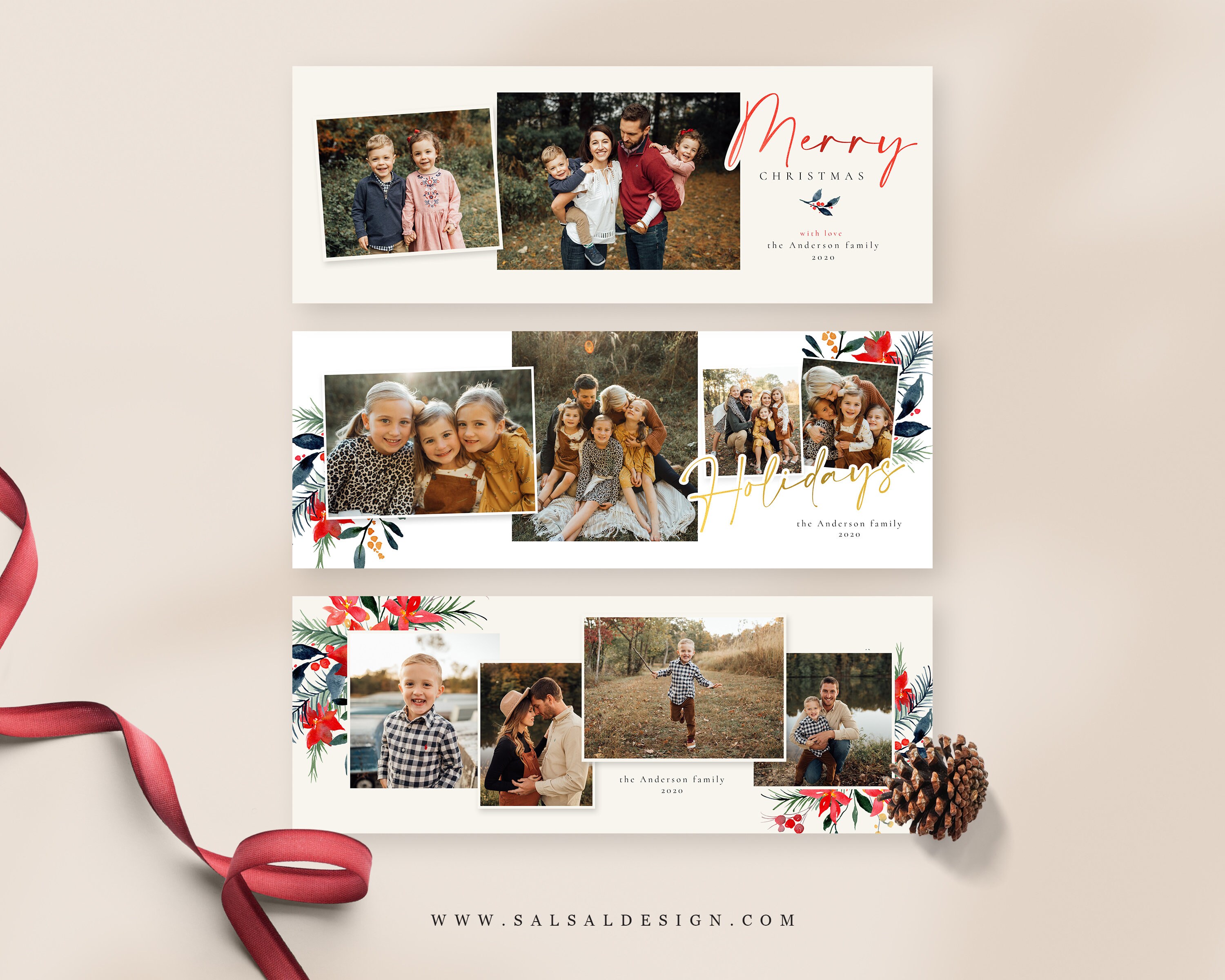 Facebook Timeline Collage Cover and Canva Template Etsy
