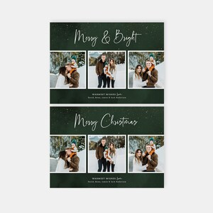 Image 1 for Christmas Photo Card Templates Photoshop