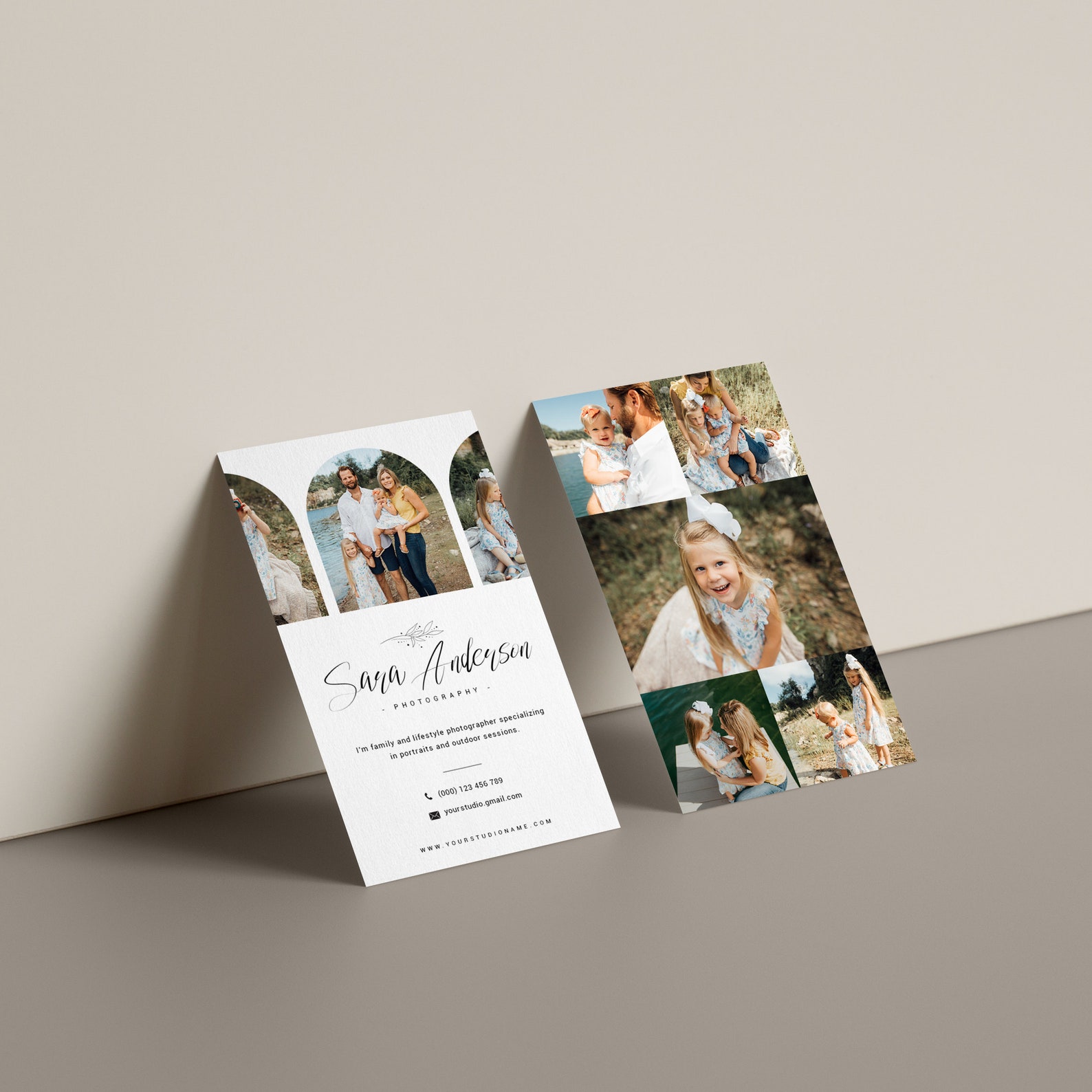Photography Business Card Template Photoshop