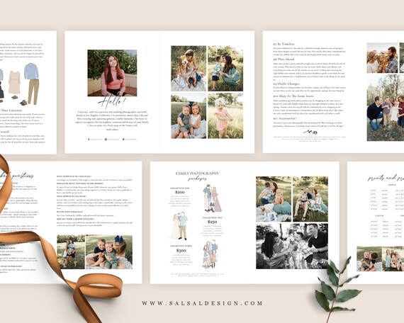 Photo Styling Guide Paper Photography What to Wear Client Style Guide Family Session ...
