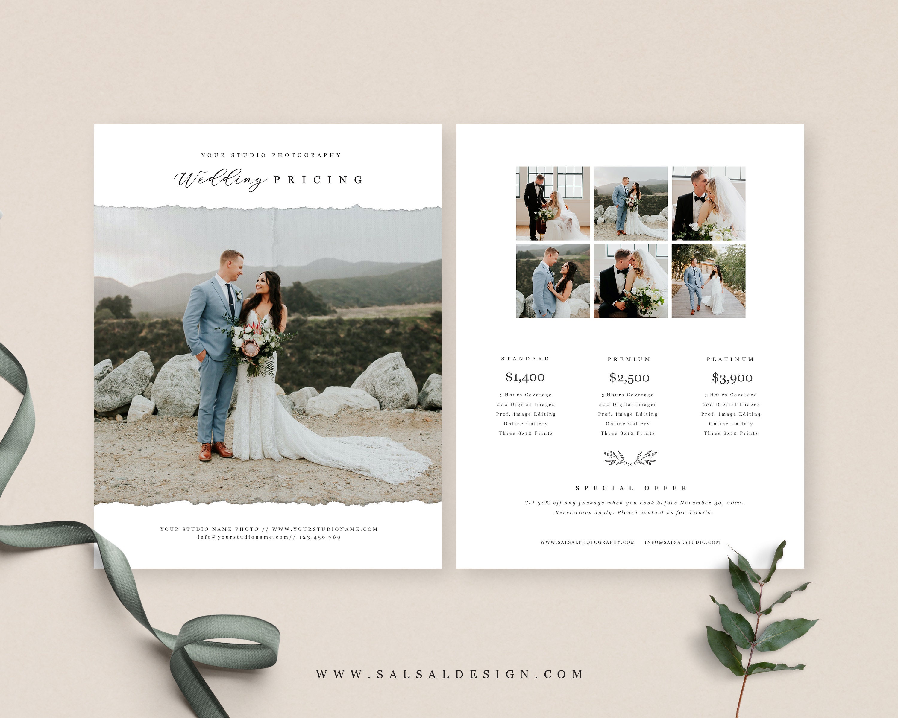 Wedding Photography Pricing Template ...