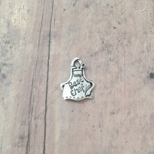 4 'Best Chef' charms (2 sided) pewter - 40