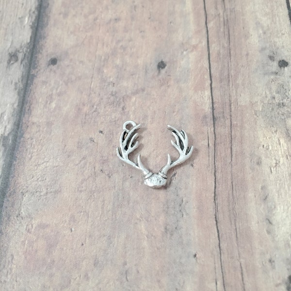 4 Antlers charms 3D pewter - SS17