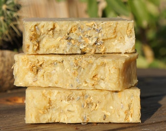 Chamomile, Lavender and Oatmeal Baby soap for sensitive skin