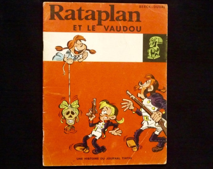 Journal Tintin. EO 1969. Rataplan et le vaudou . Édition du Lombard. Berck-Duval.