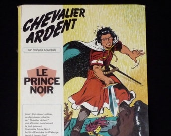 Tintin magazine. First edition 1970. The Ardent Knight. The Black Prince. Craenhaels. Chivalry. Middle Ages. Squire. Chainmail.