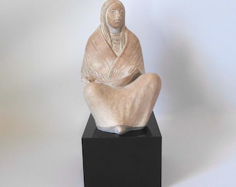 Mother Earth by Marshall. Native American art. Sculpture Austin Productions, 1983.