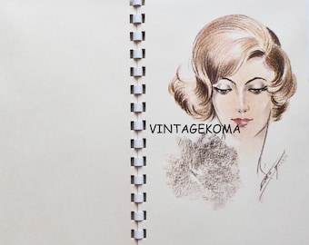 Vintage Hairdressing Booklet. Spring-Summer 1964.