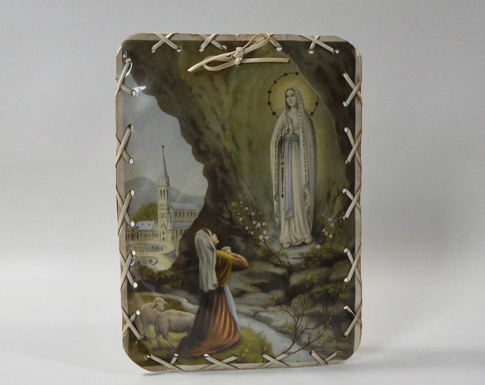 Souvenir of Our Lady of Lourdes, Bernadette Soubirous. Year 50.