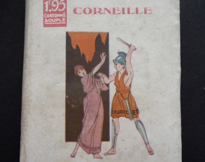 rook. Horace-Cina. Nilsson Editions. Theatre. Miniature book. morning coat. 1920. Classical French literature. tragedy. history. Rome