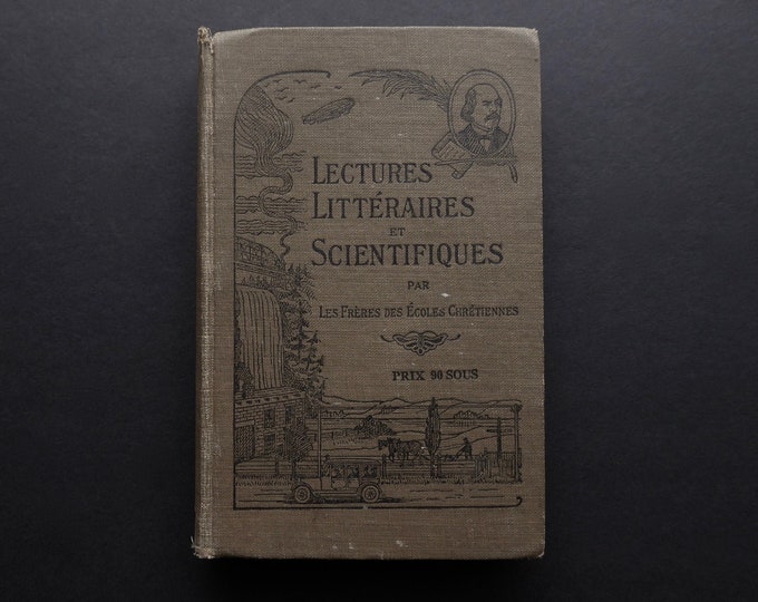 Literary and scientific readings. The Brothers of the Christian Schools. Montreal. 1921. Heritage Quebec. Quebec education 1920.