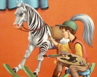 Vintage 1950s Mulder coloring book