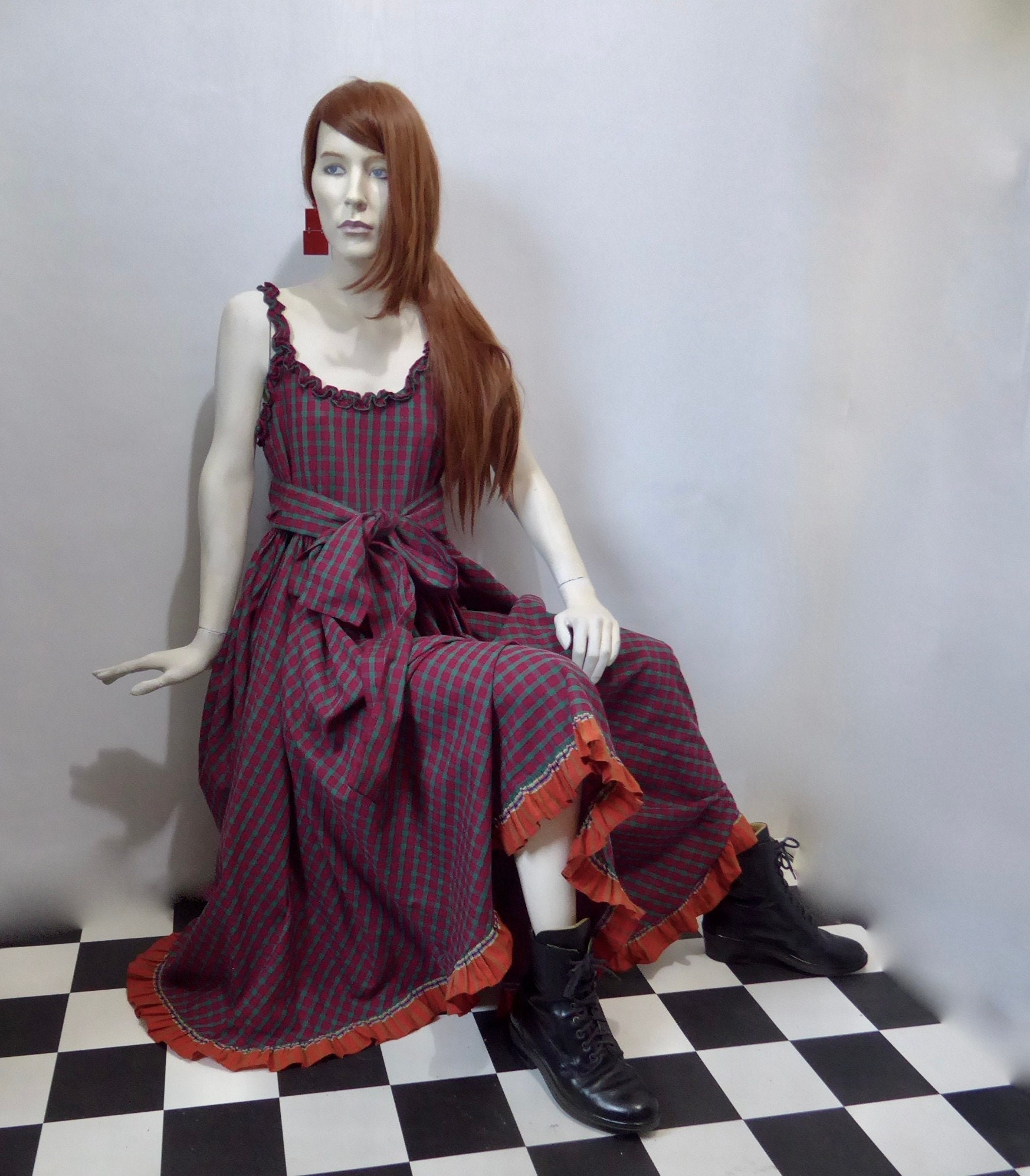 Vintage Jungle Jap dress, Takado Kenzo. Japanese fashion Vintage Jungle Jap dress, Takado Kenzo. Japanese fashion