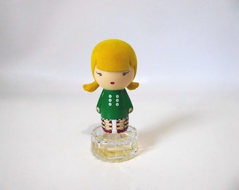 Harajuku Lovers G eau de toilette bottle. Perfume spray. Made in USA.