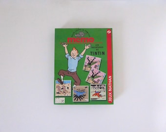 Tintin Memo Game. Nathan Games. Made in France. 1994