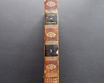 Letters of Saint Chantal. Vol. ll. 1823. Order of the Visitation of Saint Mary. Visitandines. Religious Heritage.
