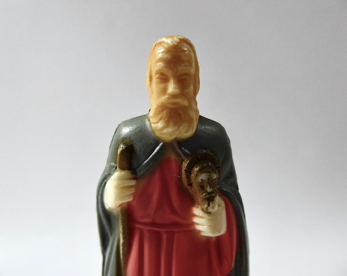Biblical character figurine. Plastic. 1950s.