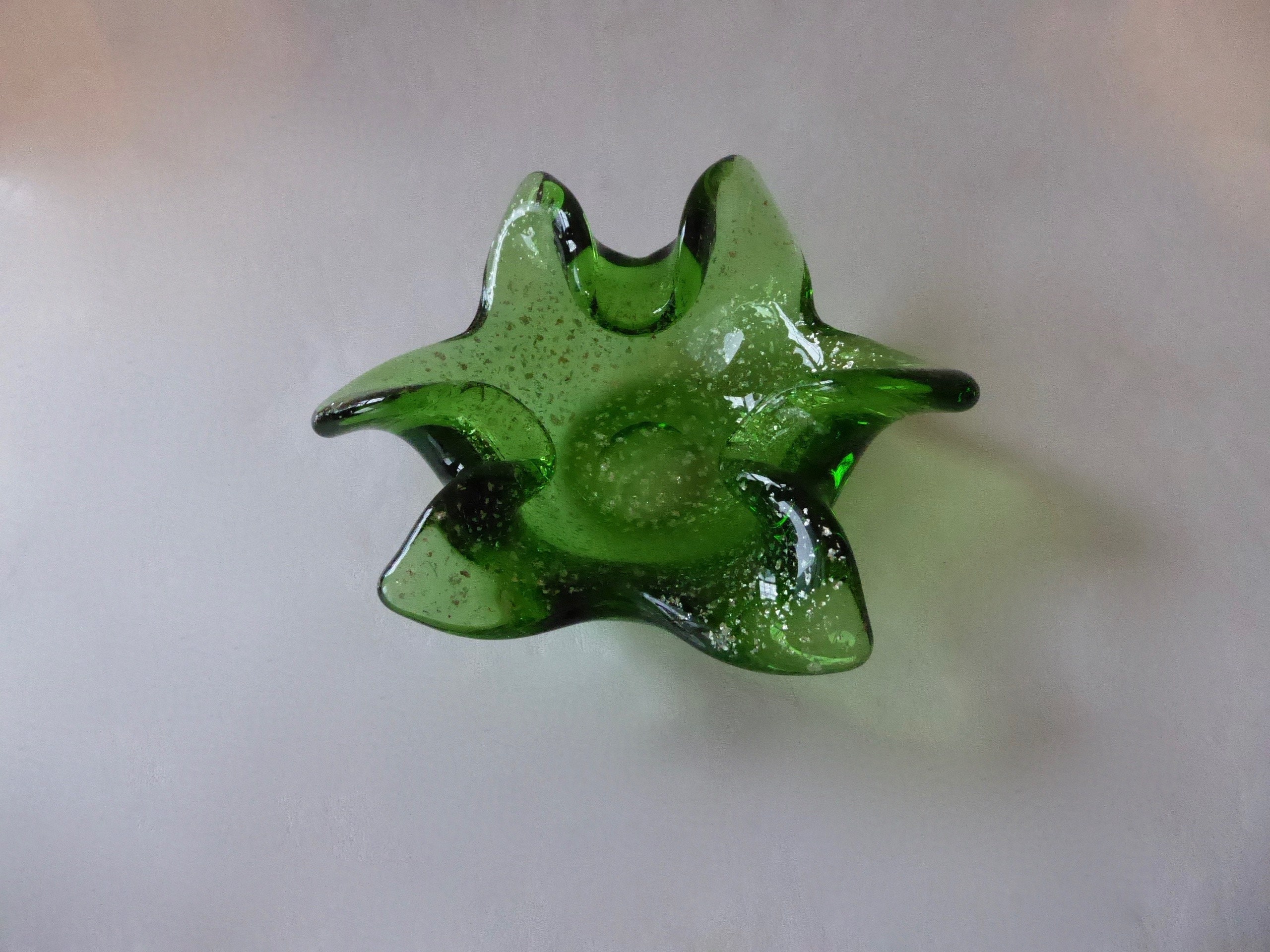 Star Shaped Glass Bowl