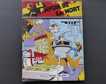 The Death Ray. Pre-published 1937-38. Michel Deligne 1937-38. Space opera. Science fiction. Mad scientist. Metal man. Monster. Robot