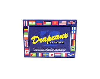 Educational game. World flag. Tactic. Made in Finland. 2002.