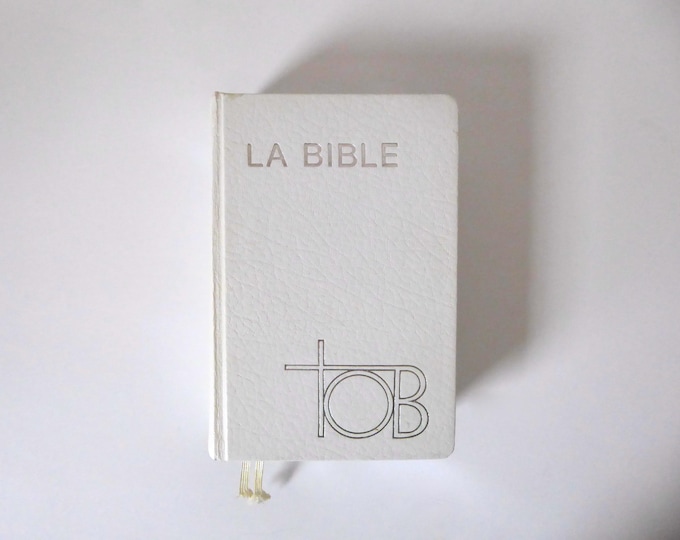 The TOB Bible. Canadian Bible Society. 1994. Old and New Testaments. Wedding Bible.