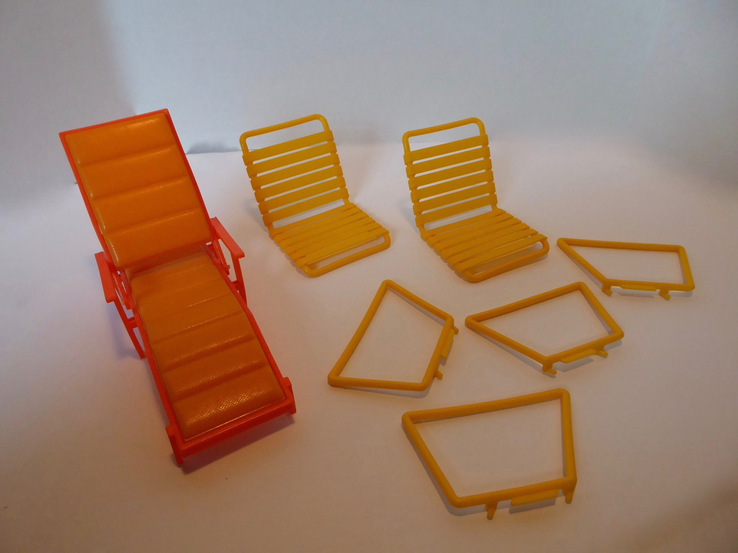 Vintage Barbie. Pool set. patio. garden. Arco 1980. Made in Hong Kong