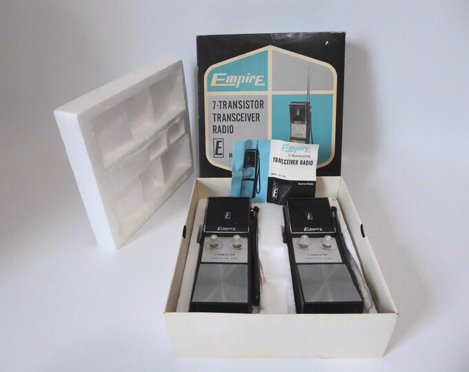 Empire Transistor Radio Transceiver. Model TDl-707. Year 1960-1970.