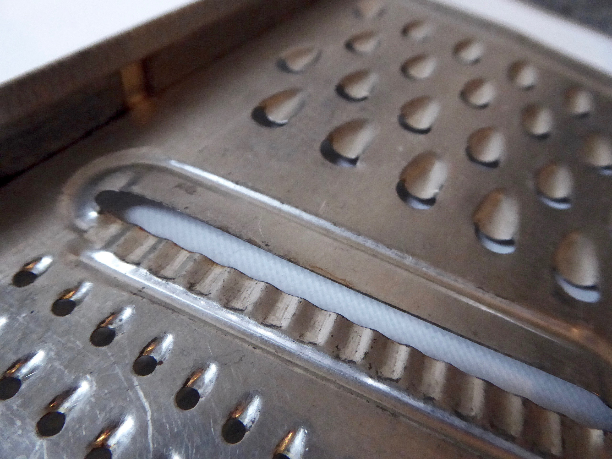 Metal cheese grater. Mandolin. Vintage vegetable grater. Year 50. Retro