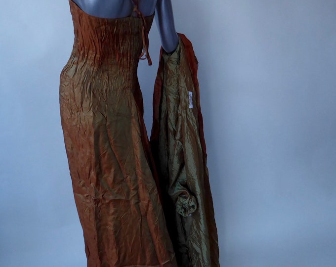Marie Saint Pierre couture, long dress set. Vintage Quebec. Year 90.