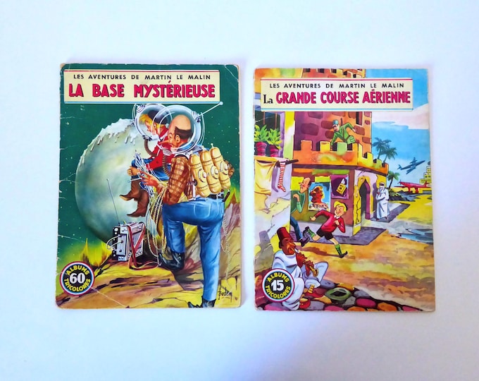 The Adventures of Clever Martin. Nos. 15 and 60. Tricolour album. Mulder.